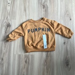Little Co. “pumpkin” Sweatshirt